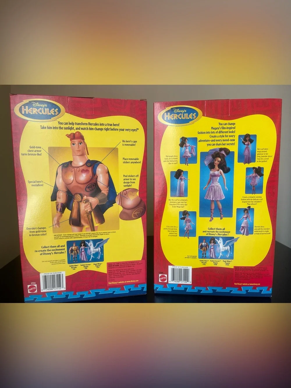 Mattel pair disney